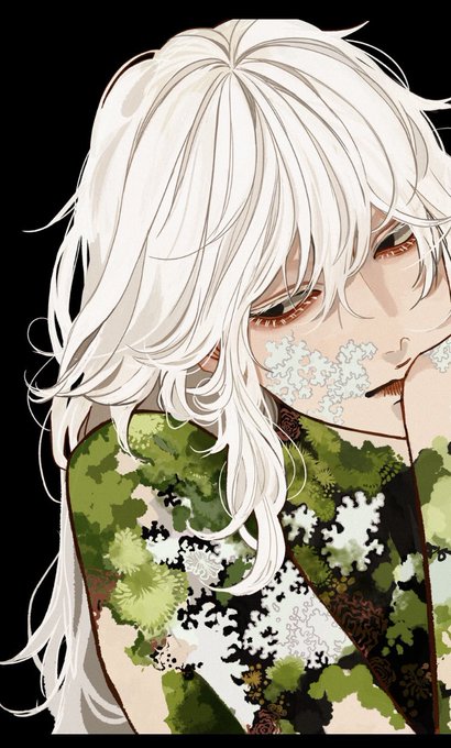 「hair between eyes half-closed eyes」 illustration images(Latest)