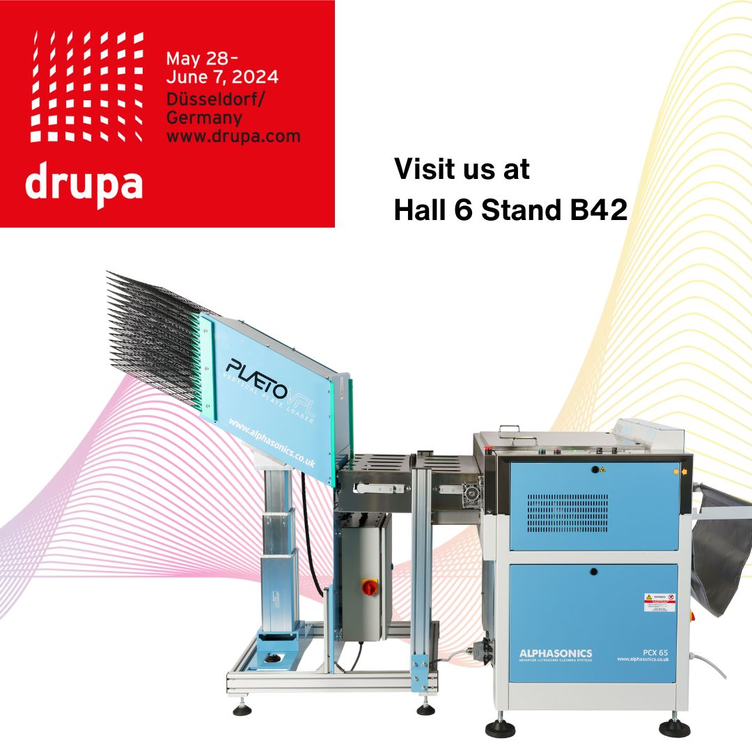 Join us at Drupa 2024, the premier print fair! Visit us at Hall 6 Stand B42 for the latest in ultrasonic cleaning tech. Elevate your printing with Alphasonics UCS!

#Drupa2024 #PrintingInnovation #AlphasonicsUCS