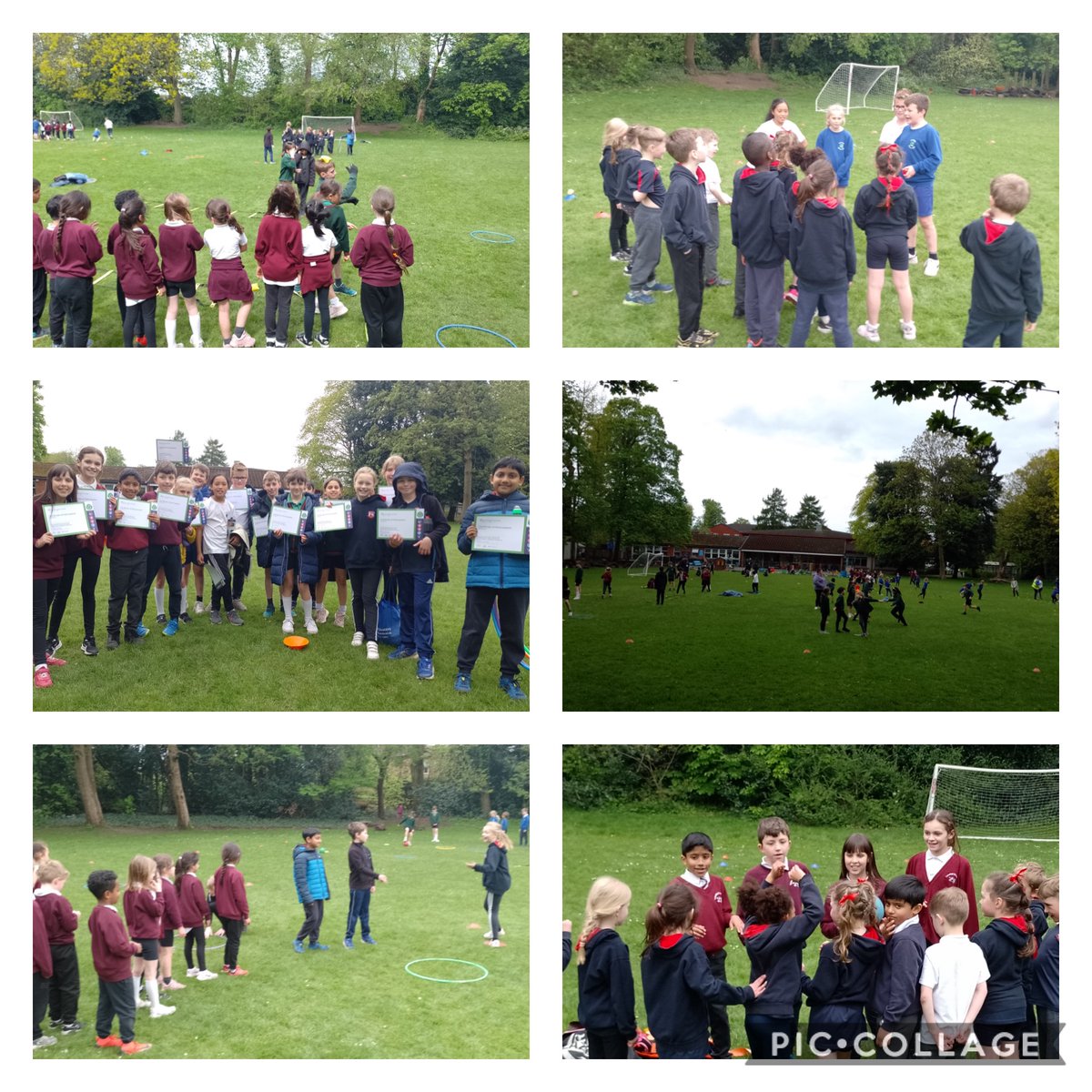 Our first Primary Leadership Academy festival for this year @tyntesfield with their leaders and others from @StAnnesCofE @StMarysSale @woodheysprimary and some very enthusiastic Year 2s. Great to see how the young leaders are gaining confidence delivering activity 👏#Learn2Lead