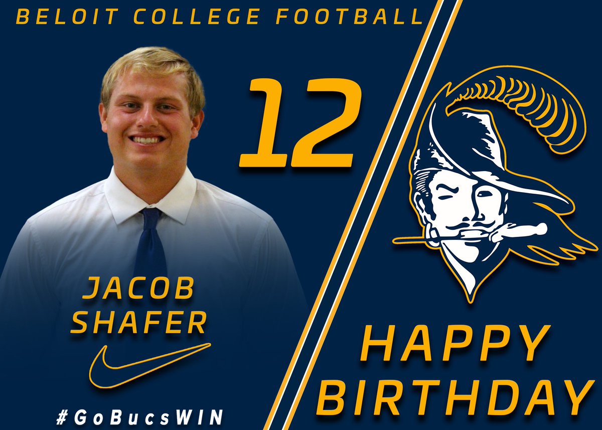 Let’s wish our very own Jacob Shafer a Happy Birthday! #GoBucsWIN