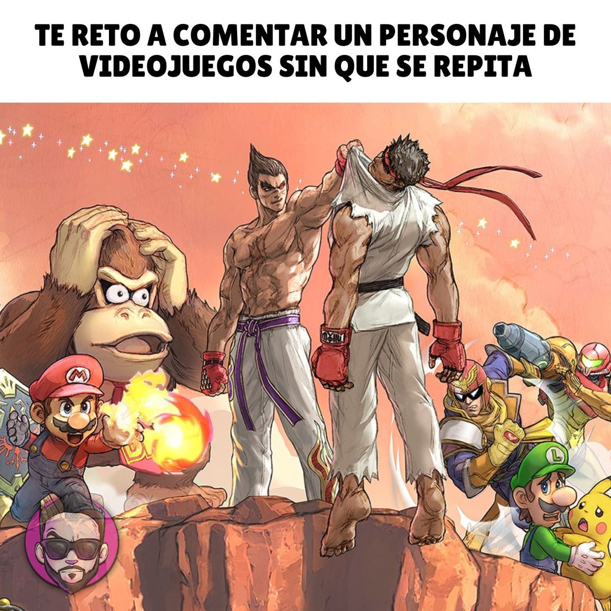 ¿Cuántos personajes de videojuegos pueden nombrar los frikis delcarajo? Vamos a averiguarlo 🎮