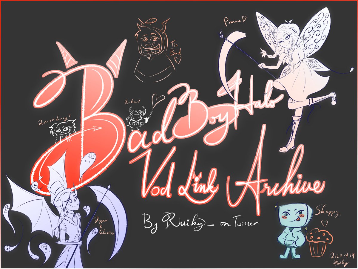 Here is the Banner for the archive.
#badboyhalofanart #bbhfanart #pommefanart #dapperfanart #richasfanart #qsmpeggs #skeppyfanart #myart