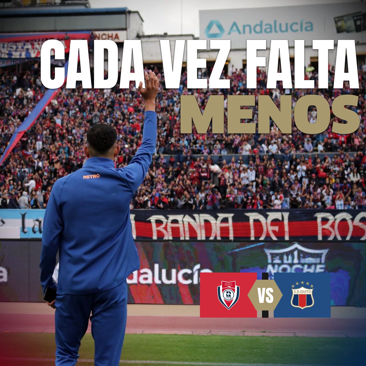 ¡Se vieneeeee el debut de la AKD! 🔥🔵🔴

Cada vez falta menos y comienza la cuenta regresiva ❤️💙⚽️

🆚 #SDRayo 
🏟️ E. Guillermo Albornoz - Cayambe
🗓️ Hora y fecha por confirmar

#Quiteñízate