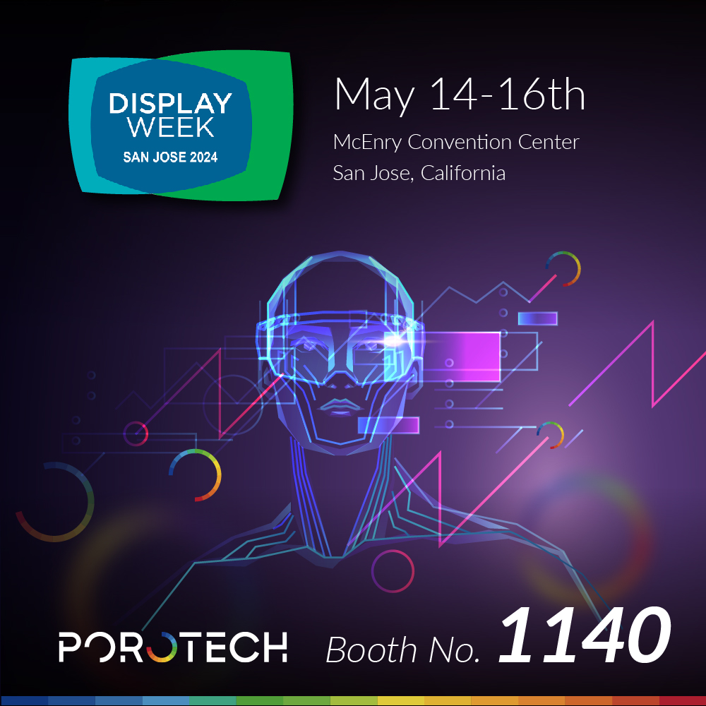 Experience #Porotech's latest technology and discover the MicroLED revolution at #SID #Displayweek Booth #1140!!🤩 Step into the future AR displays with Porotech's cutting-edge innovations in MicroLED technology. Join us and be part of the revolution!✨ porotech.pse.is/SID-2024