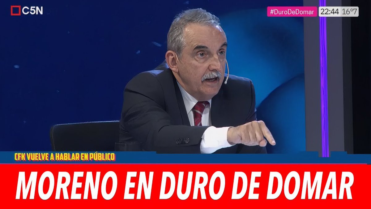 Mariana Brey, libertaria en un canal Kirchnerista, diciendo que el discurso de Cristina fue intrascendente. Guillermo Moreno, criticando a la Jefa. A ver si se entiende, el peronismo es doctrina y se sigue el pensamiento de ideas. Nada de pluralidad berreta! ✌️