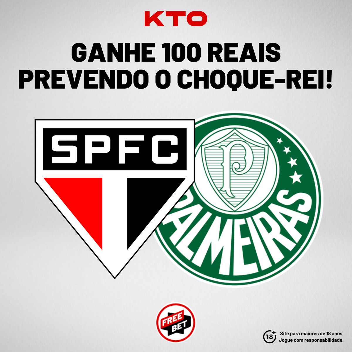 KTO Brasil (@kto_brasil) on Twitter photo π€ GANHE 100 REAIS NO CHOQUE-REI π€
A KTO liberou presentinho para vocΓͺs nesta noite de segunda-feira com Choque-Rei! π
Regras para ganhar a freebet de 100 reais:
1β£ Seguir a <a href="/KTO_brasil/">KTO Brasil</a>
2β£ Dar RT nesse post
3β£ Comentar o placar exato + os marcadores de gols de SΓ£o Paulo x π€ GANHE 100 REAIS NO CHOQUE-REI π€
A KTO liberou presentinho para vocΓͺs nesta noite de segunda-feira com Choque-Rei! π
Regras para ganhar a freebet de 100 reais:
1β£ Seguir a <a href="/KTO_brasil/">KTO Brasil</a>
2β£ Dar RT nesse post
3β£ Comentar o placar exato + os marcadores de gols de SΓ£o Paulo x