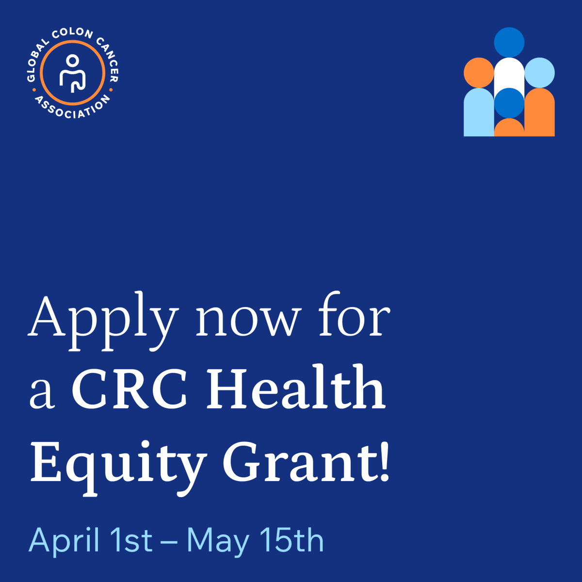 Don’t miss out! There’s 2 more weeks to apply for a CRC Health Equity Grant. Learn more: gcca.info/_HEG_24_Open_ #crchealthequitygrants #colorectalcancer #bowelcancer