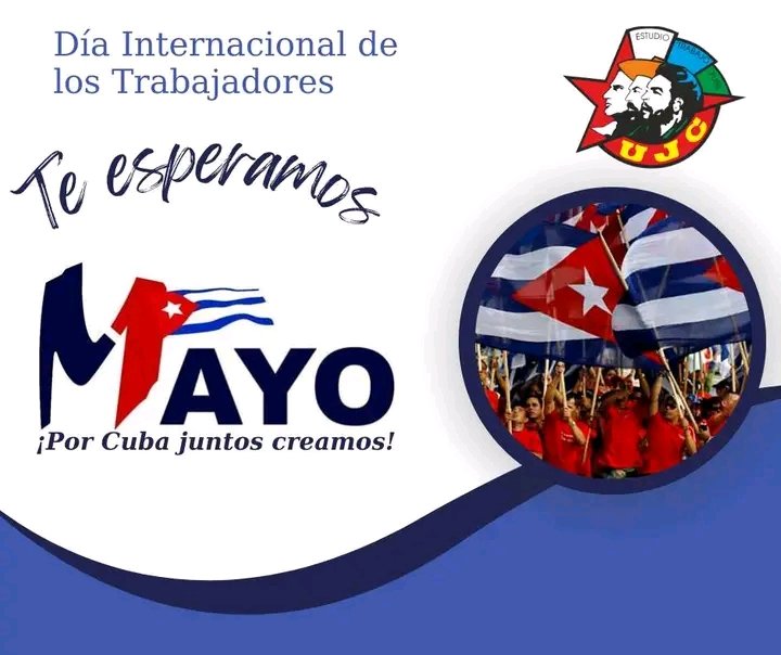 Los jóvenes desfilamos juntos este 1ro de mayo ¡POR CUBA JUNTOS CREAMOS!
#CreaTuFelicidad 
#UJCCuba
#Cumanayagua