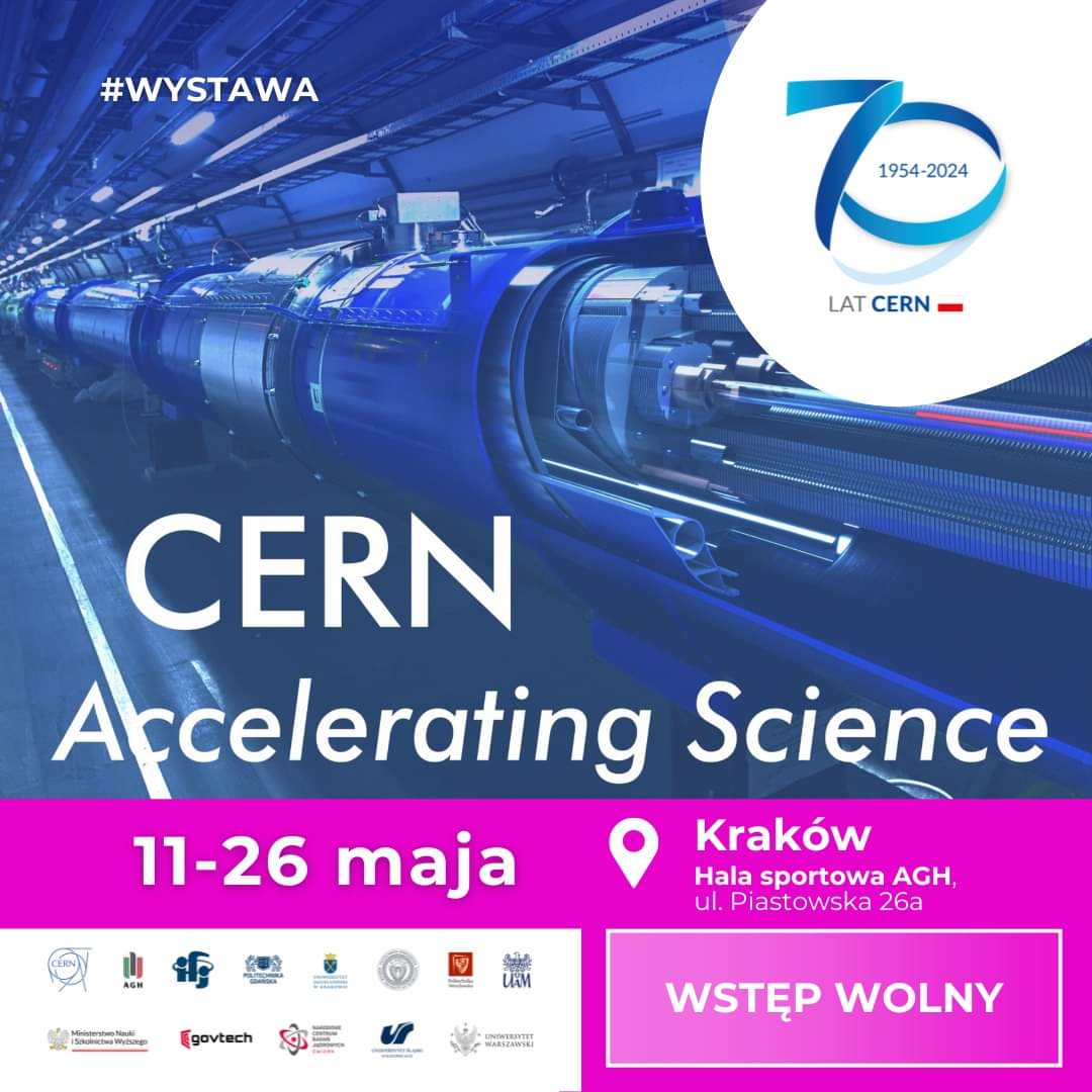 CGT partnerem 🔭 𝗺𝘂𝗹𝘁𝗶𝗺𝗲𝗱𝗶𝗮𝗹𝗻𝗲𝗷 𝘄𝘆𝘀𝘁𝗮𝘄𝘆 „𝗔𝗰𝗰𝗲𝗹𝗲𝗿𝗮𝘁𝗶𝗻𝗴 𝗦𝗰𝗶𝗲𝗻𝗰𝗲”🚀, która pojawi się w największych miastach w Polsce i przybliży odwiedzającym historię, odkrycia a także osiągnięcia polskich naukowców w CERN-ie!🇵🇱
ℹ️ ifj.edu.pl/cern70pl/
