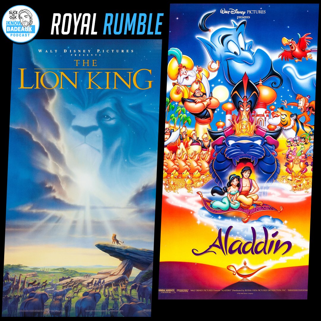 🦁🎞️🎥Movie Monday🎥🎞️🧞

Royal Rumble: The Lion King vs Aladdin

#MovieMonday #RoyalRumble #TheLionKing #Aladdin #DisneyMagic #AnimatedClassics #MatthewBroderick #JeremyIrons #JonathanTaylorThomas #NathanLane #RobinWilliams #ScottWeinger #LindaLarkin #RonClements #JohnMusker