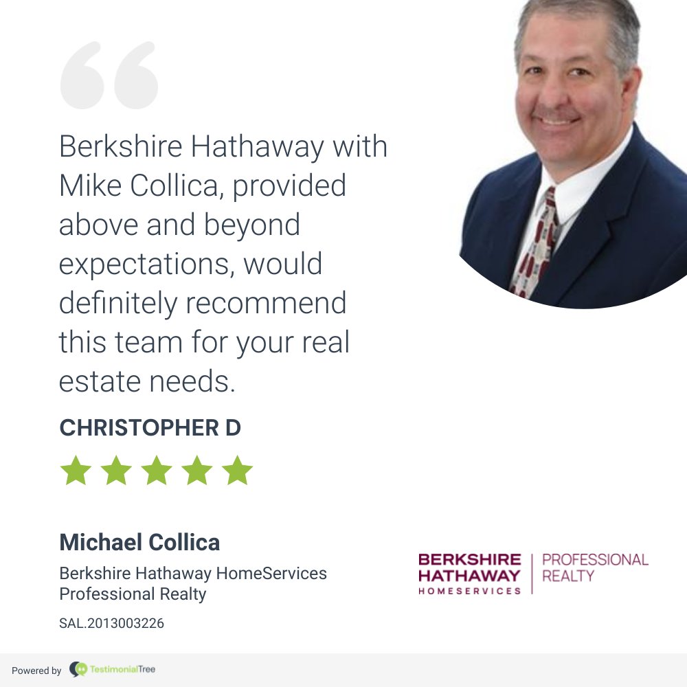 Congratulations Mike Collica on your Outstanding #5StarReview 🤩🤩🤩🤩🤩 Way to go Mike! #themichaelkaimteam #kaimteam #BHHSPro #BHHS #BHHSrealestate #clevelandrealestate #akronrealestate #realestate