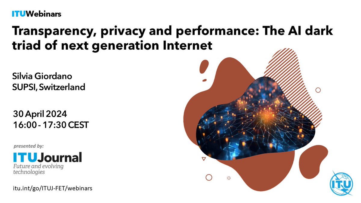 Can #AI models be transparent about their powers of prediction while also protecting privacy? Gain expert insight on how AI-driven networks could balance performance, transparency + privacy itu.int/en/journal/j-f…