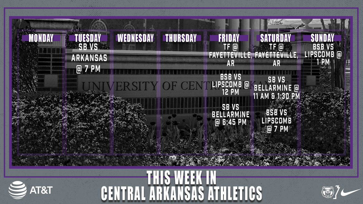 This week in Athletics presented by @ATT! #BearClawsUp