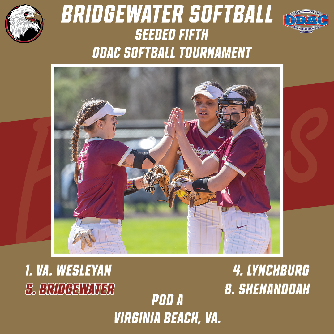 The Pack is heading to the 757 🥎

<a href="/Bh2osoftball/">Bridgewater Softball</a> has earned the fifth seed in the ODAC Tournament and will tangle with Lynchburg on Friday at 4:30 PM in the opening round of Pod A in Virginia Beach
#BleedCrimson #GoForGold 

🔗 tinyurl.com/22z9u6mh