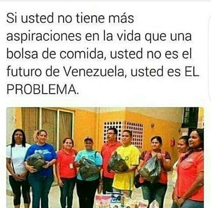 #ChavistasQueHuyen #MaduroEsElDeChávez #Corrupción #Pobreza pobreza que viene de la corrupción no por la falta de recursos.