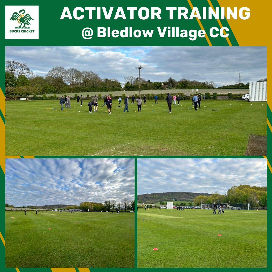 Lots more Activators trained last week to run National All Stars & Dynamos Programmes this summer!

Thanks to @bledlowcricket for hosting.

🦢🏏 #BucksCricket