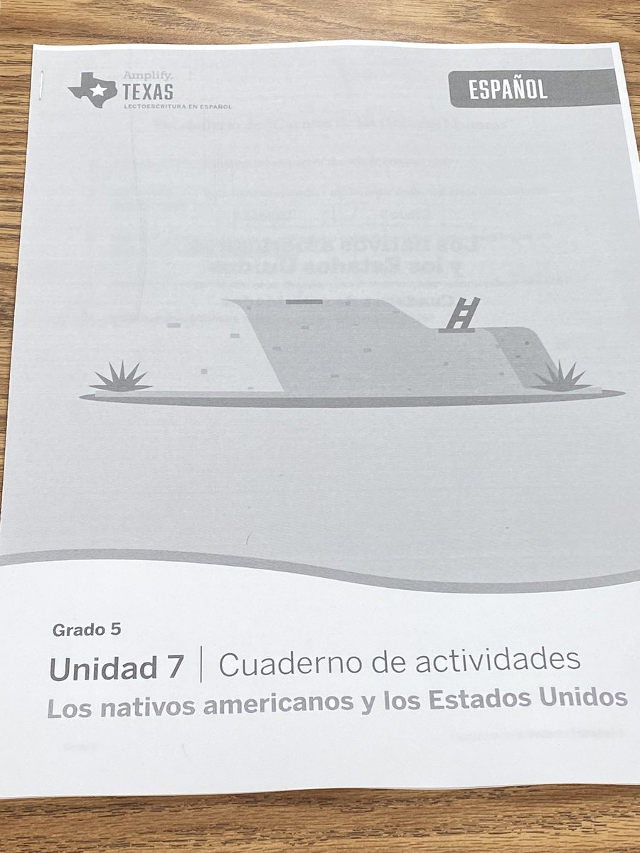Preview of what’s to come! Texas Amplify en Español 5th grade!!! We’re truly bilingual here at @RaymondES_AISD Thank you @salasdlr for going above and beyond for our students! @esmvalsin @Ms_Bostic03 @veebenavides @STARS_902 @maty_orozco @DrFavy @clynvan1 @judarrah