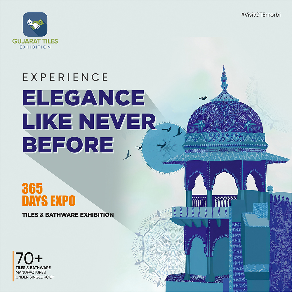 Dive into a world of elegance at the 365 Days Tiles & Bathware Exhibition! Discover exquisite designs, innovative solutions, and endless possibilities. Don't miss out, #visitGTEmorbi for an unforgettable experience!

 #tiles #parkingtiles #decorativetiles #outdoortiles #gvt