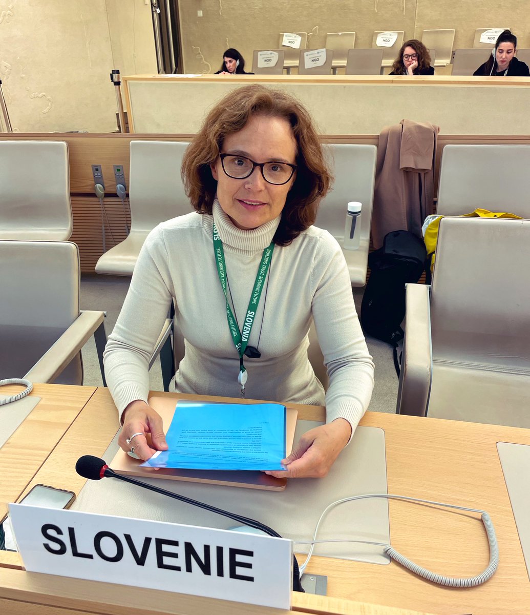 During #UPR46 review of Afghanistan, 🇸🇮 expressed serious concerns over human rights records in the country and recommended 🇦🇫 to: ▫️ensure compliance with int. obligations, incl. #CEDAW ▫️reverse unacceptable repression of #women & #girls ▫️prohibit violence against #children
