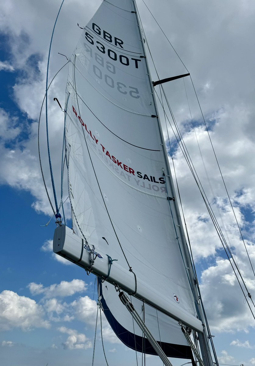 Great sail on Sunday. Even found some blue sky.