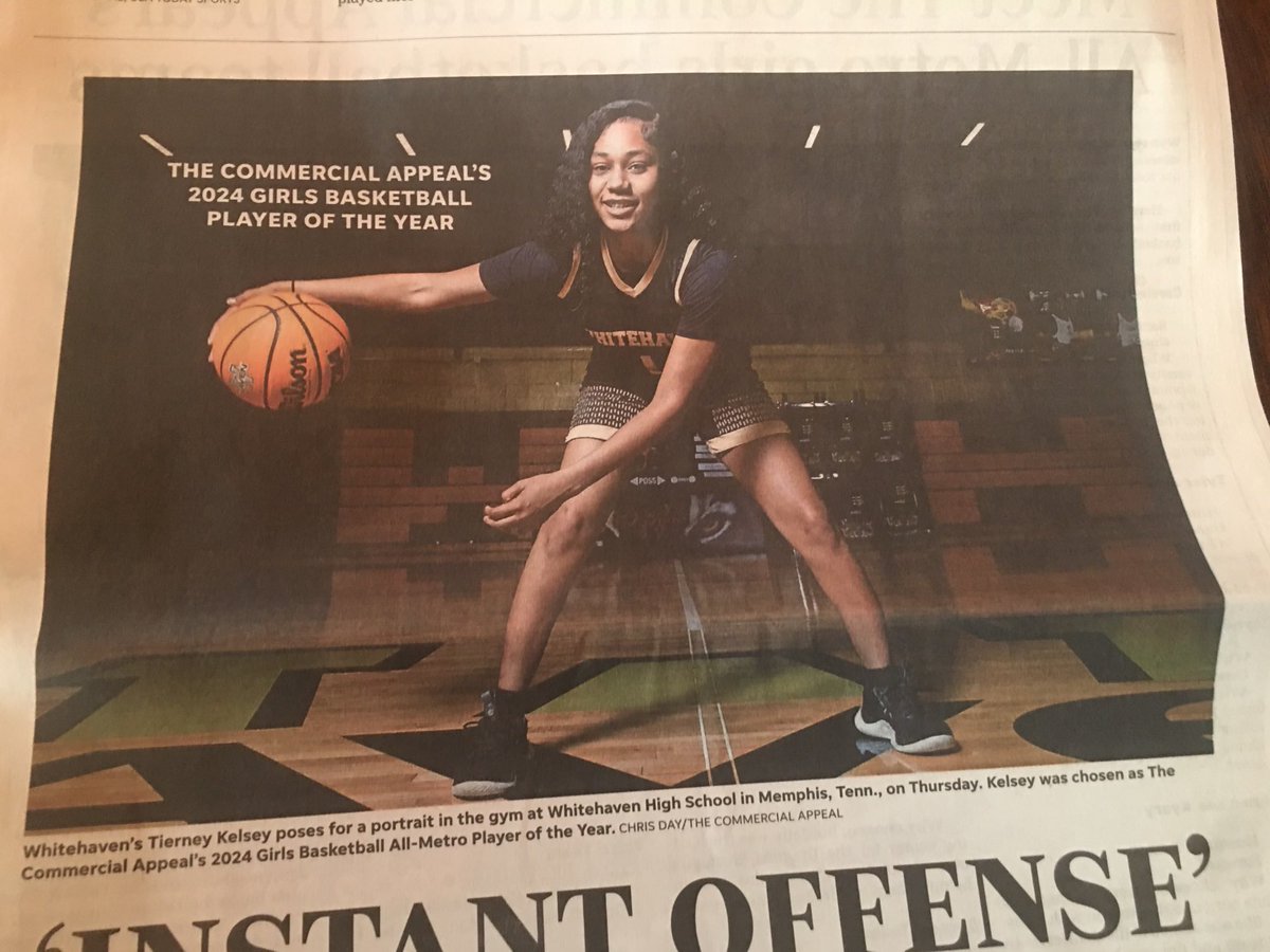 I am extremely blessed to be @memphisnews player of the year!!!