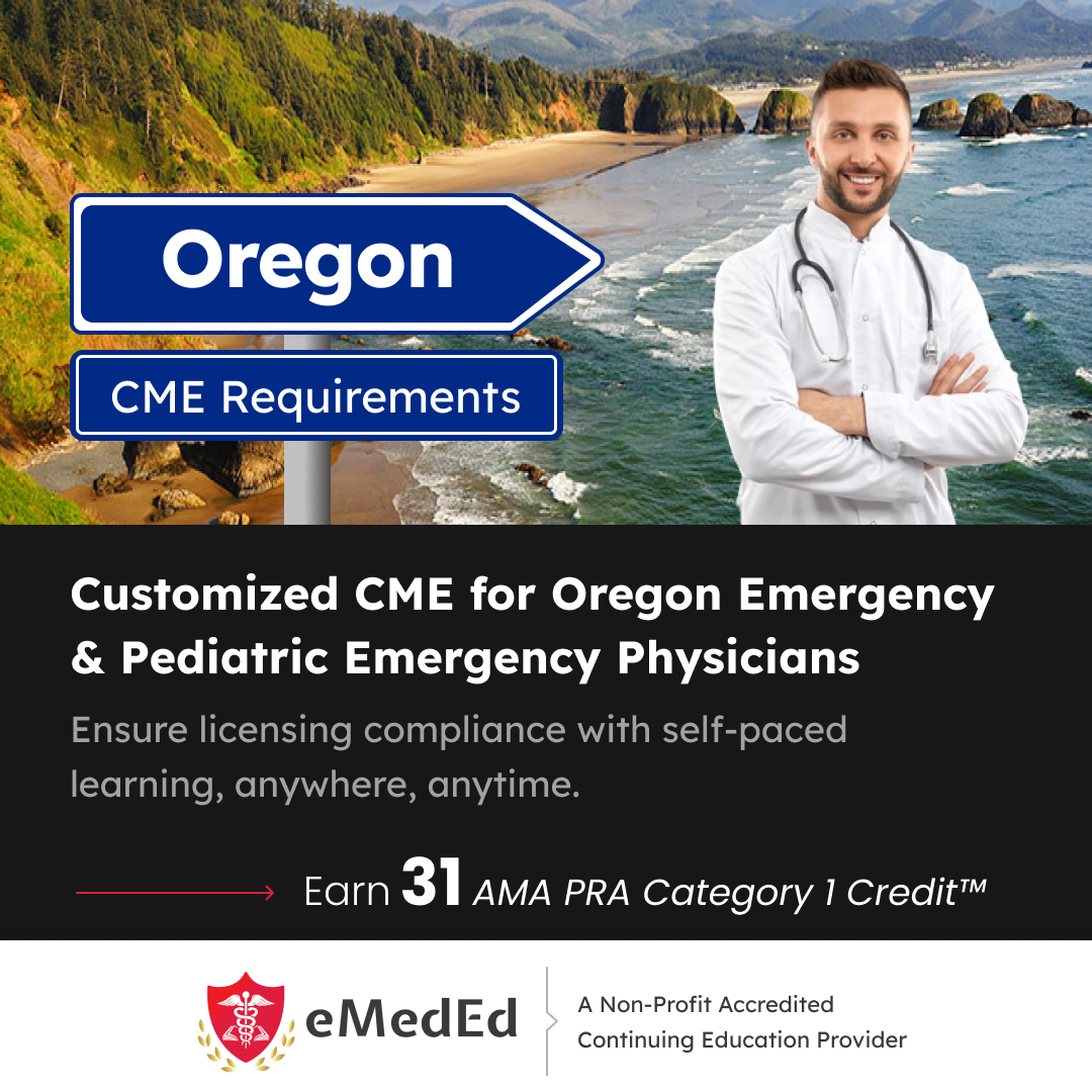 📚 Elevate Your Expertise: Explore the Oregon Emergency & Pediatric Emergency Physicians CME Courses Bundle!  bit.ly/49WHqQb 

#CriticalCareMedicine #Pediatrics #webcast #CME #Pediatrics #eMedEd