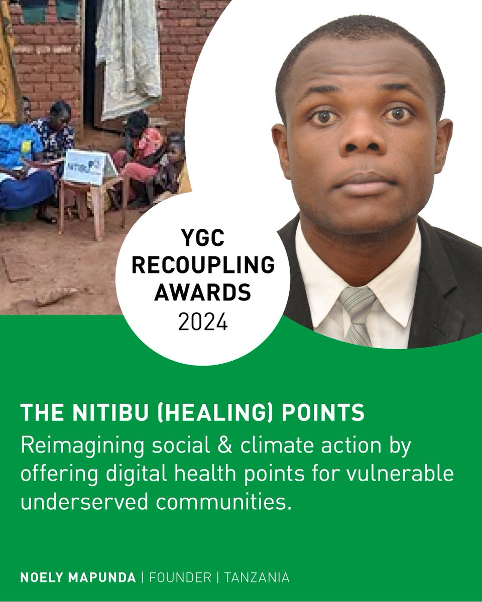 Almost half the world's population lack access to #health services they need. ⚕️ @mapunda_noely & his team improve access to #healtcare for vulnerable underpriviledge population in indigenous communities in #Tanzania with The NITIBU (HEALING) POINTS! 💚