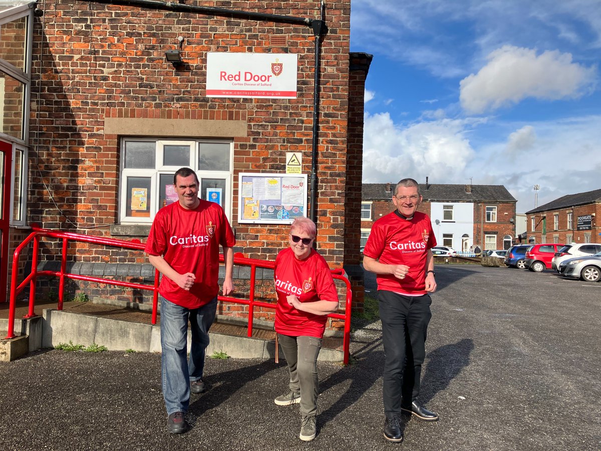 Read about a brand new, 'peely good' challenge from our Red Door Centre in Bury - fancy taking part too? caritassalford.org.uk/red-door-steps/