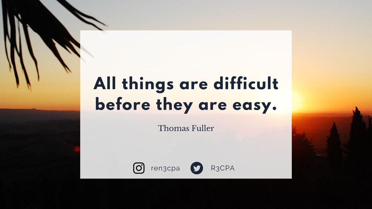 All things are difficult before they are easy.
-Thomas Fuller
#GetMotivated #Motivational #Motivation #MotivationalQuotes