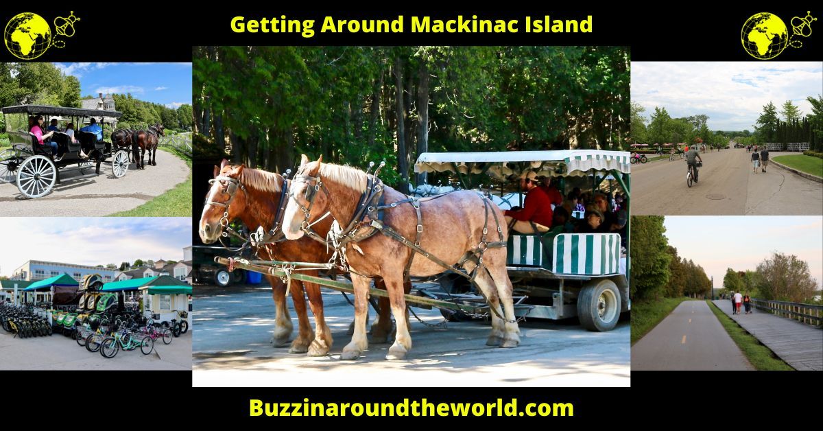 Updated for the 2024 Season - The Ultimate Guide To Mackinac Island's - Getting Around Mackinac Island 

buff.ly/3UmubCC