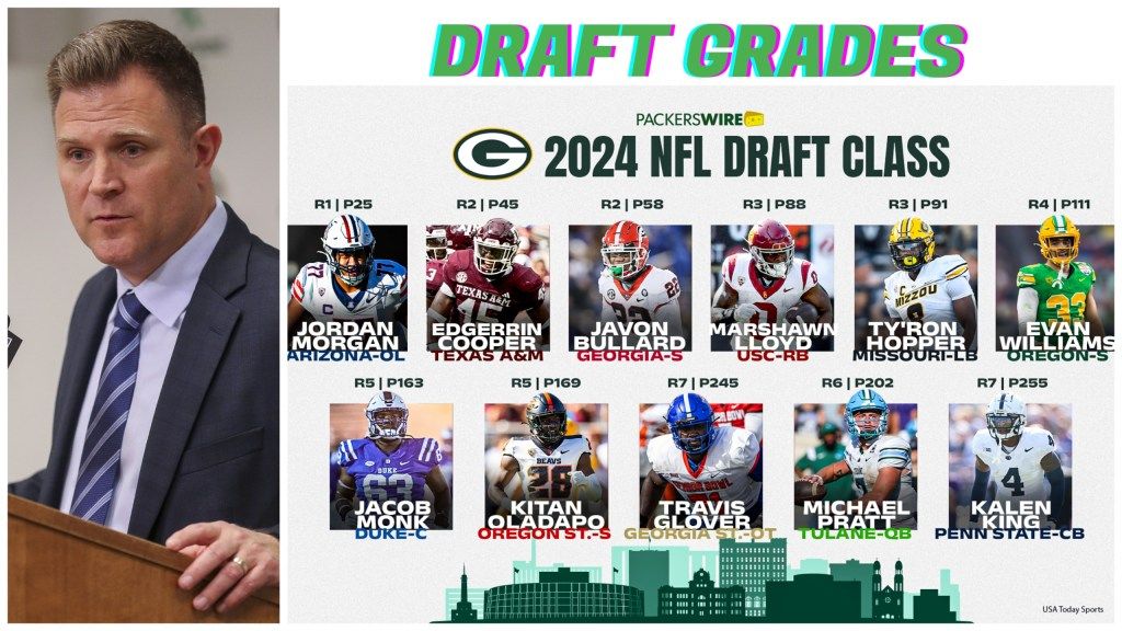 Packers draft grades 2024: Brian Gutekunst's work gets solid consensus rating packerswire.usatoday.com/lists/packers-…