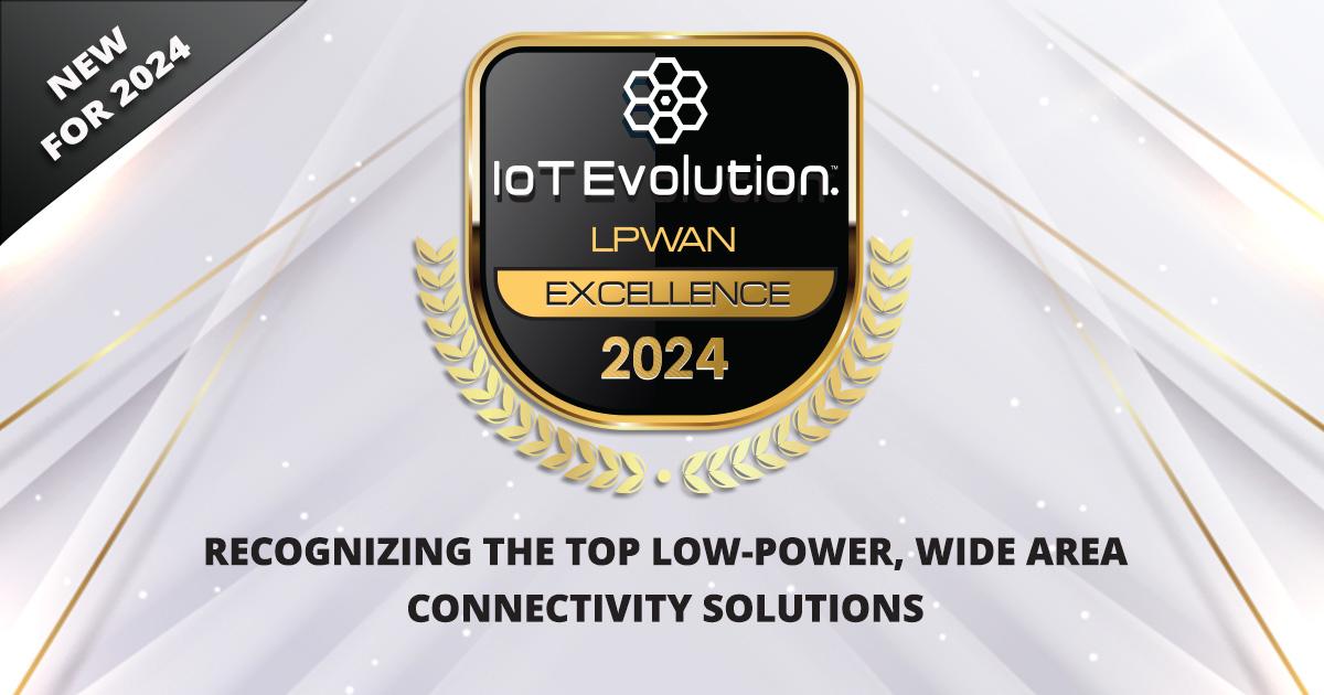📣 2024 IoT Evolution World LPWAN Excellence Awards – Nomination Form Now Open

This award recognizes outstanding products/solutions that leverage the LPWAN protocol to enable secure, low-power, long-range communication between devices 

Apply here now: bit.ly/3QgCLBO