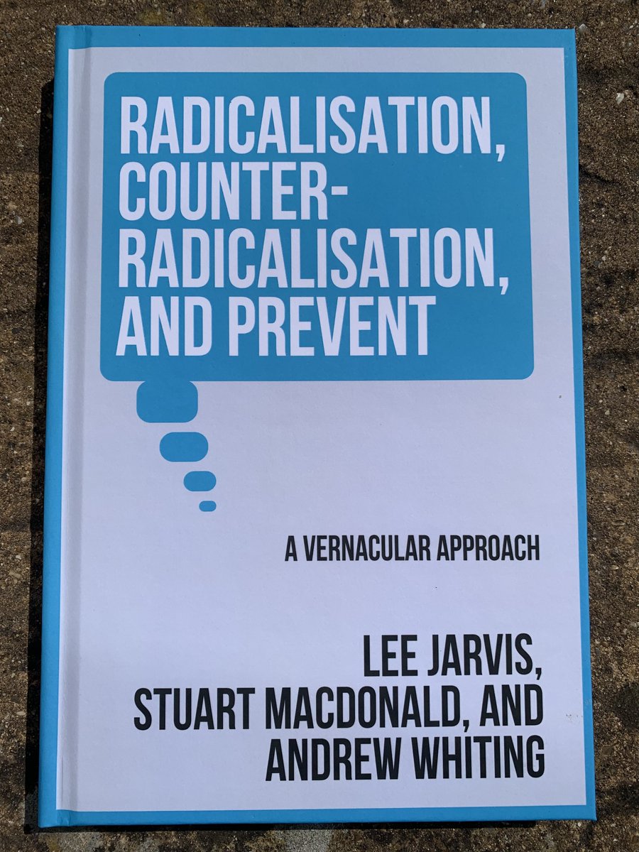 Really pleased to receive copies of our new @ManchesterUP book on Radicalisation and Counter-radicalisation: manchesteruniversitypress.co.uk/9781526172730