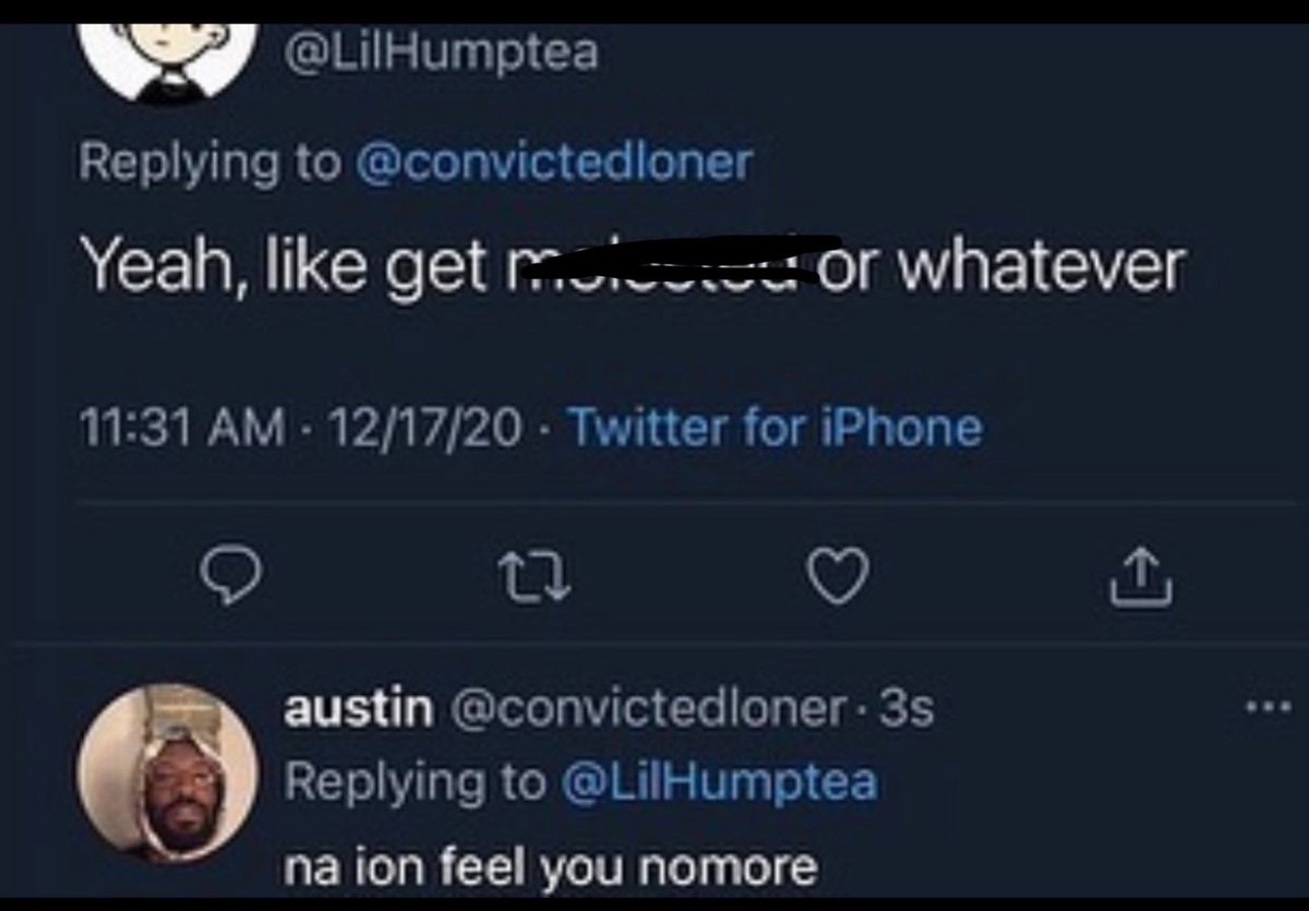 Twitter in 2021 was crazy lmao what made bro say this 😭😭