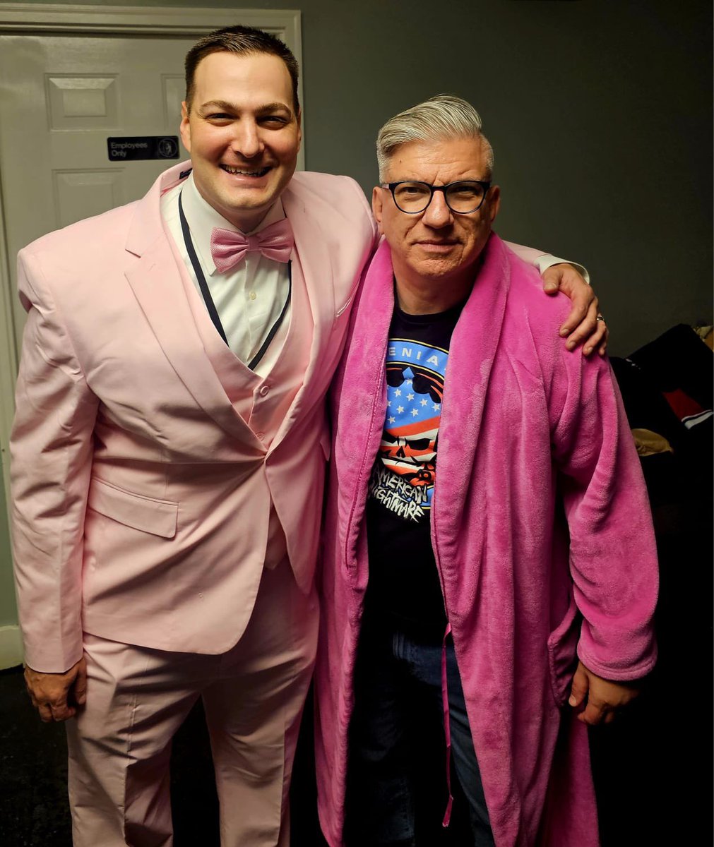 Happy 15th anniversary to #BustedOpen15 and the guy who made it all possible! @davidlagreca1 - who makes Pink, and everything else he does, THE BEST!