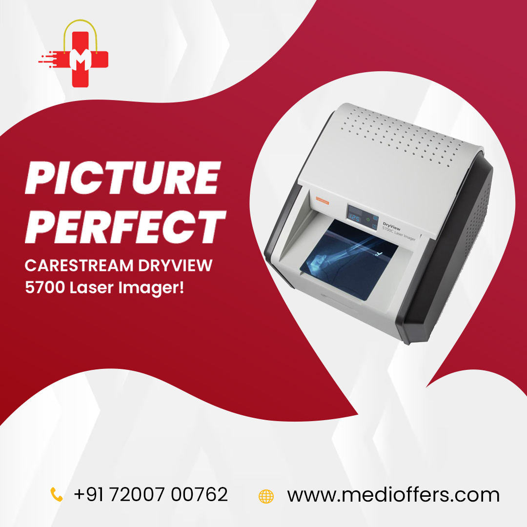 Introducing the CARESTREAM DRYVIEW 5700 Laser Imager Contect us : medioffers.com #Medioffers #MedicalEquipment #QualityCare #DentalCare #Support #Stability #CARESTREAM #Radiology #Innovation