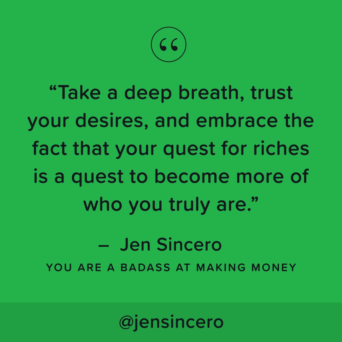 We don't all desire to live a huge, fancy life or solve world hunger, that's not what this is about. It's about you letting yourself be the biggest badass you can be, whatever that happens to look like for you. #youareabadass #QOTD #MondayMotivation #MondayThoughts