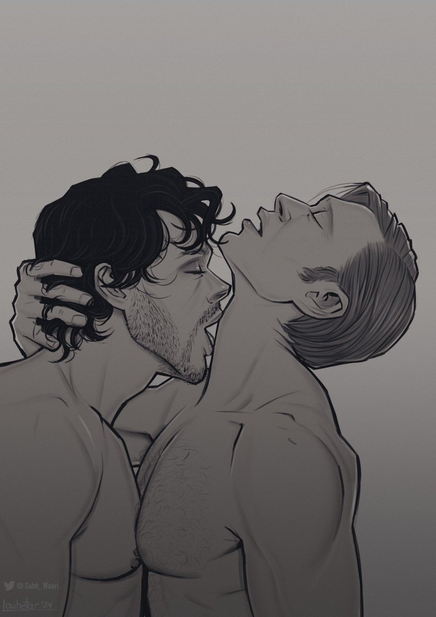 I was supposed to post it days ago but it would have gotten lost among all the con posts haha ❤️ Enjoy them now 😈 #hannibalfanart #Hannigram #Hannibal #fanart