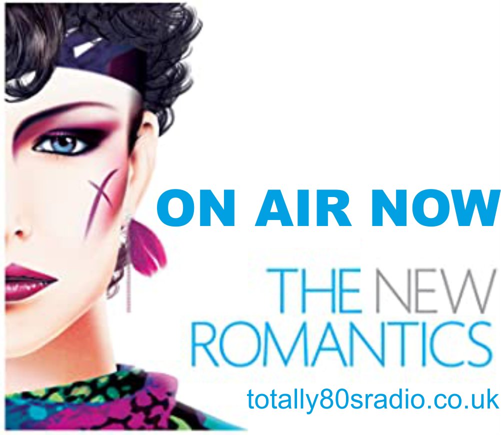ON AIR now, the very best in New Romantic & Synth music, only on Totally 80s Radio. Listen now at totally80sradio.co.uk