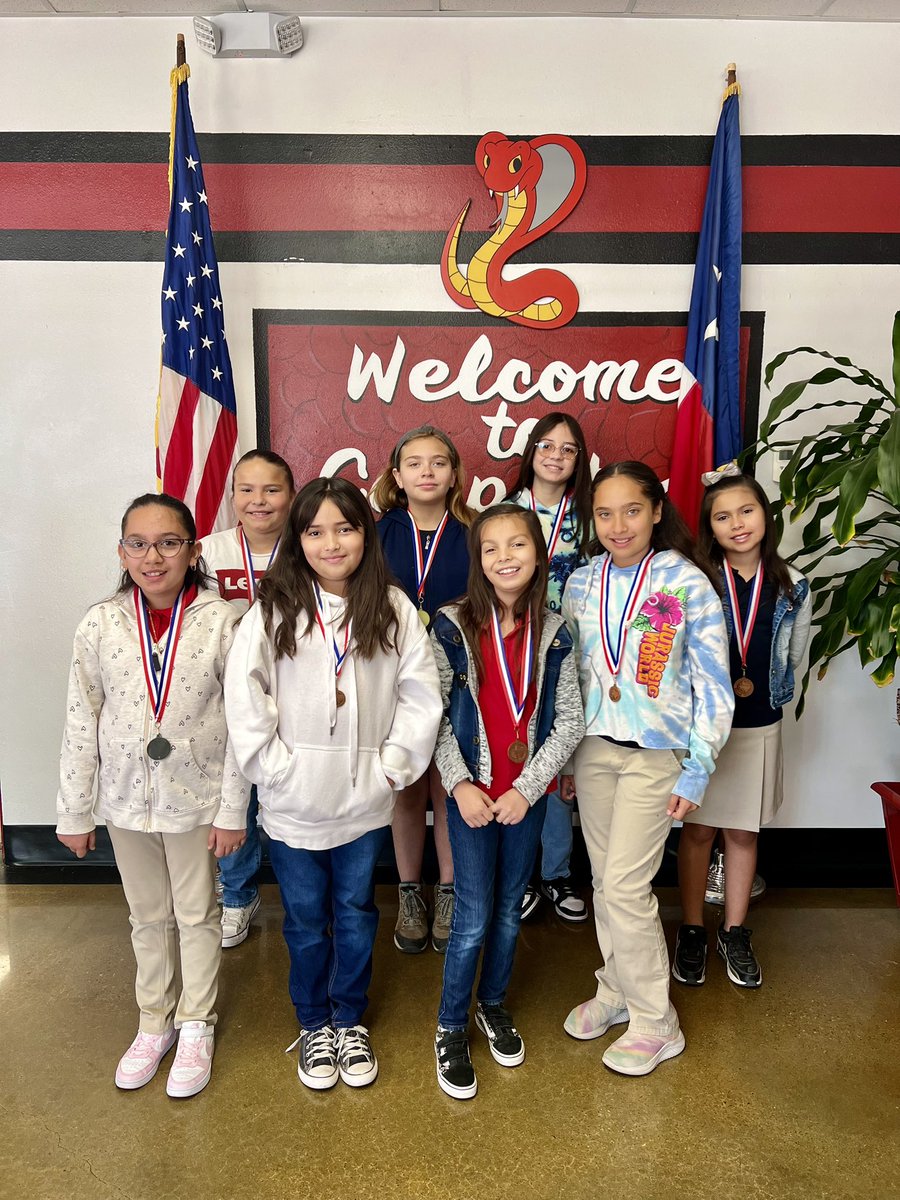 Lizet Vasquez (@lgvasquez_ces) on Twitter photo Thank you to all the coaches and students that competed this weekend for UIL. Super proud of all of our Cobras! These girls showed them where Campestre is at!! <a href="/Campestre_ES/">Randi Shreve</a> Thank you to all the coaches and students that competed this weekend for UIL. Super proud of all of our Cobras! These girls showed them where Campestre is at!! <a href="/Campestre_ES/">Randi Shreve</a>