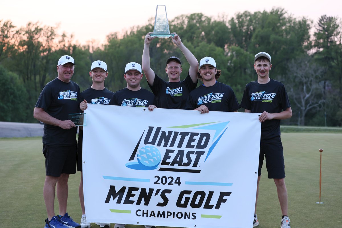🏆 United East Champions 🏆 Penn College won it's second-straight United East Men's Golf Title yesterday as all five Wildcats swung their way to All-Conference honors! #RisingUnited Find the full weekend summary HERE: gounitedeast.com/news/2024/4/29…