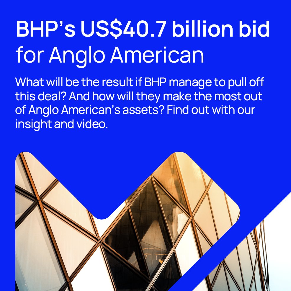 BHP’s monumental all-share offer for Anglo American could once again place the industry giant as the world’s largest copper miner, surpassing Rio Tinto. The impact would be massive. Find out all the details and read our key takeaways from this deal here: okt.to/vsAjCJ