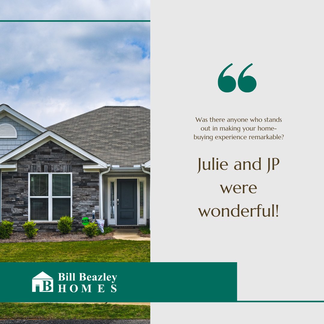 Be inspired by the glowing feedback from a recent member of our homeowner family! 🌟🏡
#BillBeazleyHomes #happycustomer #homeownership
#dreamhouse #homebuilder