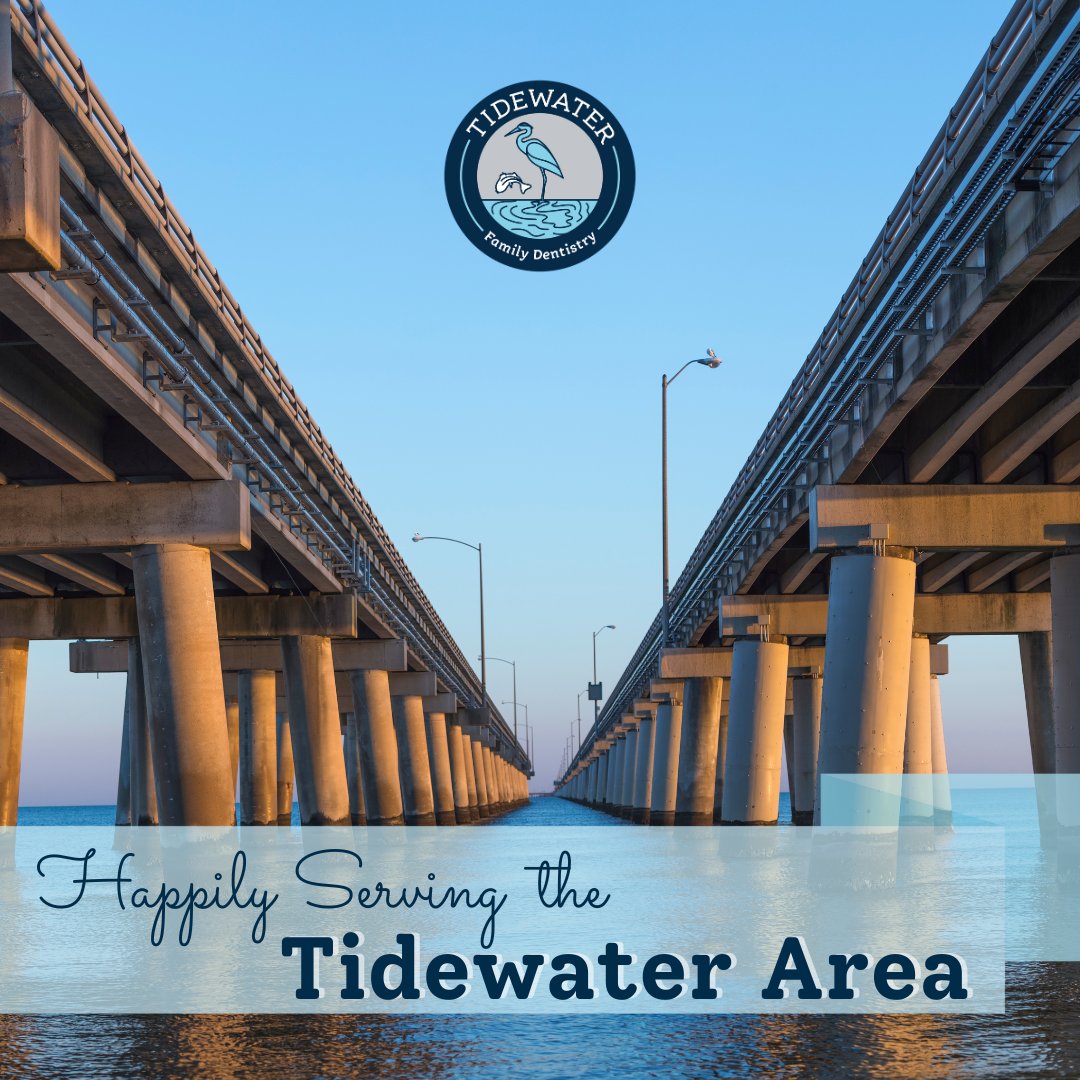 We are conveniently nestled behind Jefferson Avenue, just off of Denbigh Boulevard. Patients from all over the peninsula and surrounding areas can easily access our location. 🚙💨

📍 12725 Patrick Henry Drive, Newport News, VA 23602

#TidewaterFamilyDentistry #NewportNewsVA