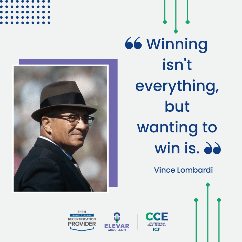 #Mondaymotivation #ICF #ICFeducation #ICFcredit #HRCI #HRCIcredits #CPE #SHRM #PDCs #recertification #humanresources #hrexecutive #hrprofessional #ACC #PCC #hrcareers#coachcredit #coachcertification #futureofcoaching #ICFcoaches #womanowned #womancoach #VinceLombardi