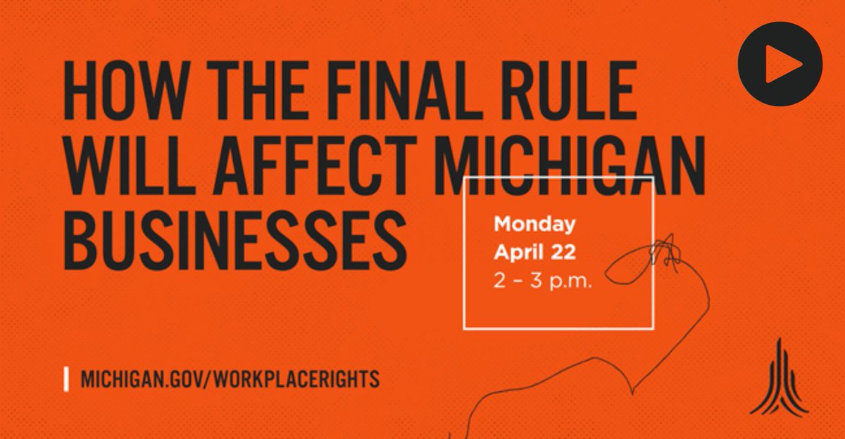 The @USDOL recently announced a final rule to help employers properly classify workers as either independent contractors or employees under the Fair Labor Standards Act. ICYMI, view the webinar on how the final ruling with affect Michigan businesses ➡️ bit.ly/3Qnu3BJ