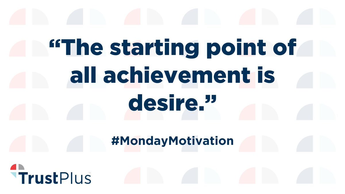 What are your financial dreams? Let desire fuel your commitment to saving, budgeting, and reaching your goals. #MondayMotivation #MondayMorning #Motivation