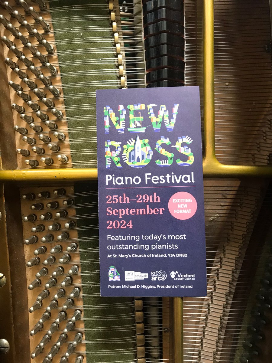 Hot off the press..our 2024 festival brochures are now out!! Watch out for them at venues around #Wexford and get ready to immerse yourself in one of Europes best classical musical festivals in 2024 #bbcmusicmag