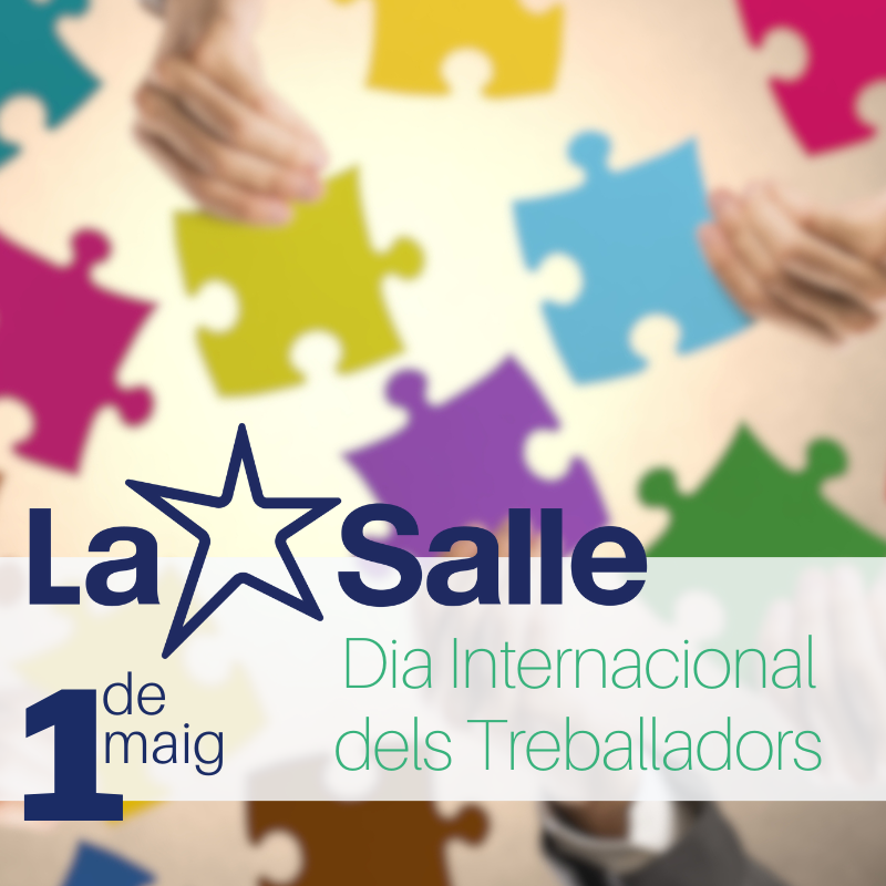 Feliç Dia Internacional dels Treballadors i les Treballadores! #DiaDelTreball #DiaDelTreballador #1deMaig #PrimerDeMaig #SomLaSalle #LaSalleGracia #MiraMésEnllà #Gràcies #GràciesLaSalle