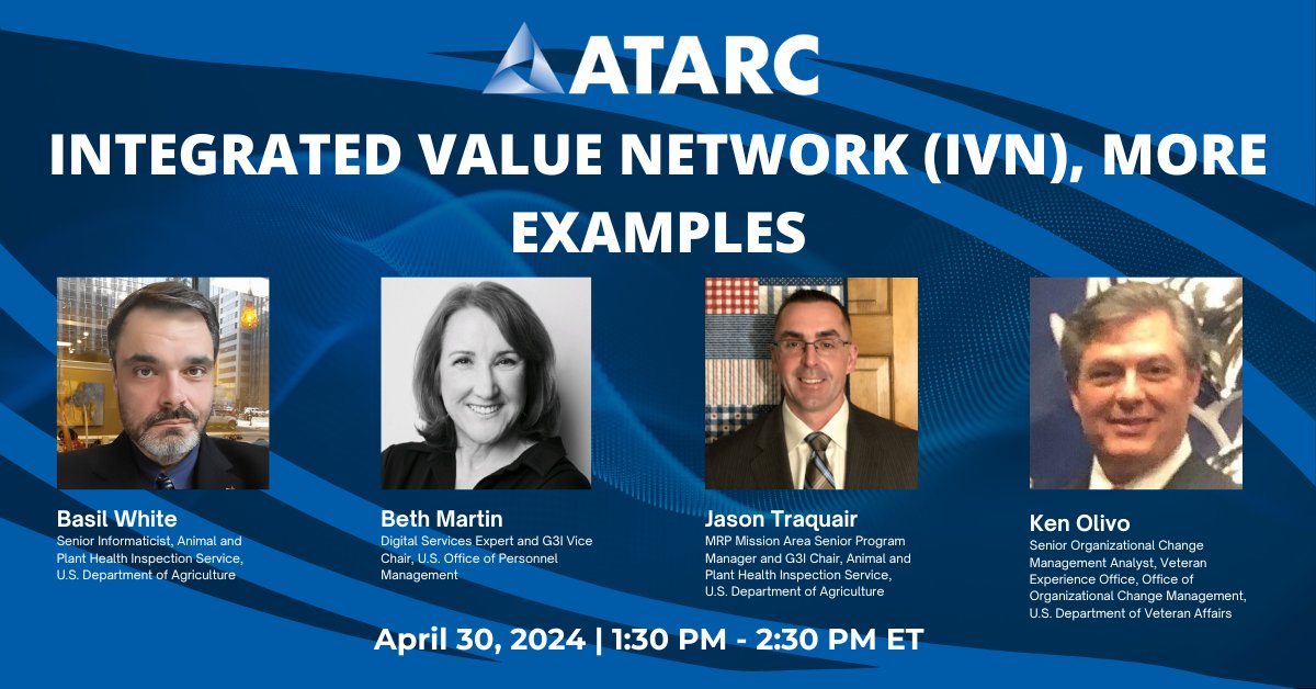 This is your last chance to register for tomorrow's webinar, 'Integrated Value Network (#IVN), More Examples' on April 30, 2024 from 1:30 to 2:30 PM ET! #data Secure your spot here! - ow.ly/ZQKZ50Rm68p